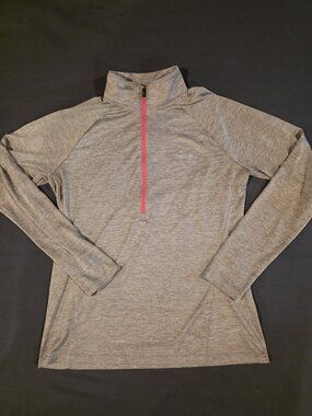 Under Armour Women's Size L Gray Long Sleeve Shirt